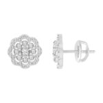 0.78 Ct. T.w. Diamond Earrings - Ovani® In 18Kt Gold