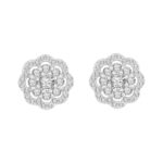 0.78 Ct. T.w. Diamond Earrings - Ovani® In 18Kt Gold