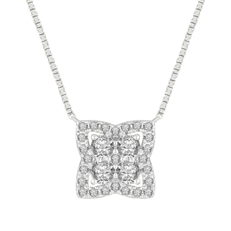 0.5 Ct. T.w. Diamond Regal Pendant - Ovani® In 18Kt Gold