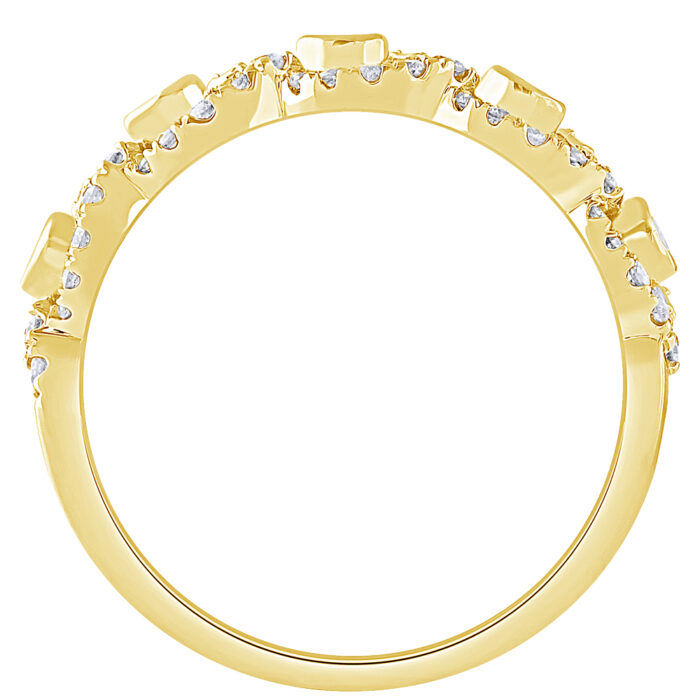 0.5 Ct. T.w. Diamond Infinity Band - Ovani® In 22Kt Yellow Gold