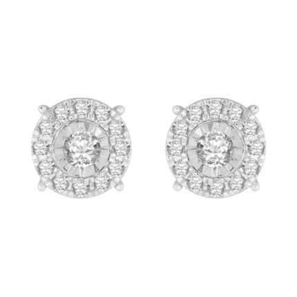 1.25 Ct. T.w. Diamond Earrings - Ovani® In 18Kt Gold