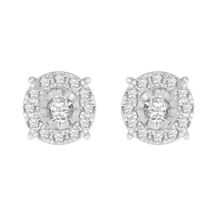 1.25 Ct. T.w. Diamond Earrings - Ovani® In 18Kt Gold