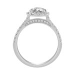 1 Ct. Center & 1.16 Ct. T.w. Diamond Bridal Ring - Ovani® In 18Kt Gold