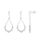 0.5 Ct. T.w. Diamond Earrings - Ovani® In 18Kt Gold
