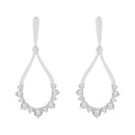 0.5 Ct. T.w. Diamond Earrings - Ovani® In 18Kt Gold