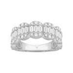 1.67 Ct. T.w. Diamond Baguette Women Wedding Band - Ovani® In 18Kt Gold