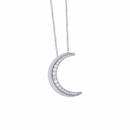 Bella By Ovani® Lab-grown Diamonds Moon Pendant 0.50 Ct. T.w.